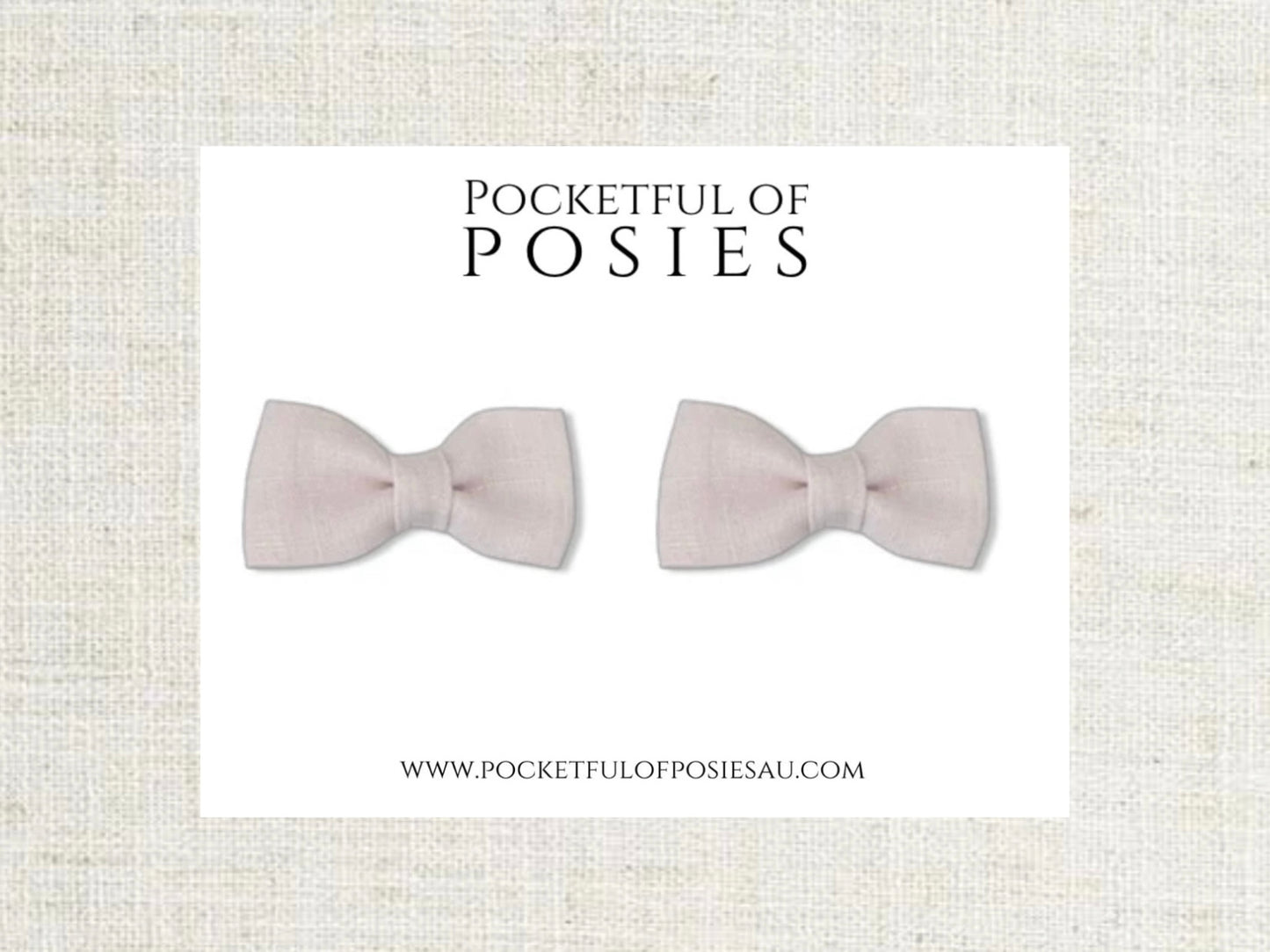 Posie Pigtail bows strawberries and cream